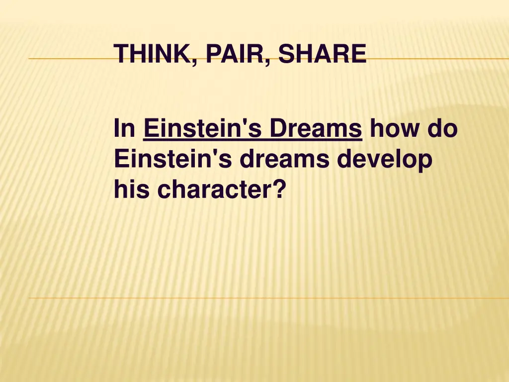 think pair share 33