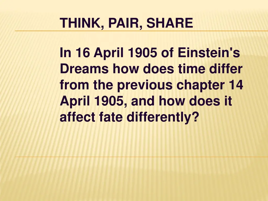 think pair share 40