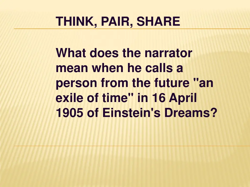 think pair share 41