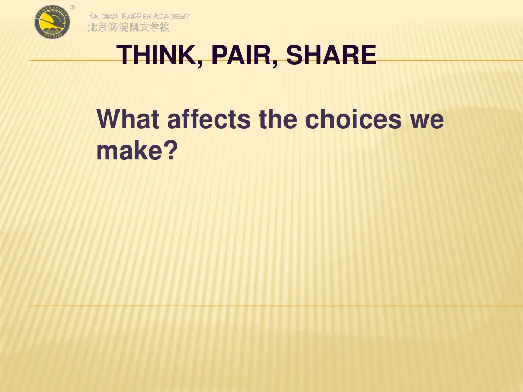 think pair share 5