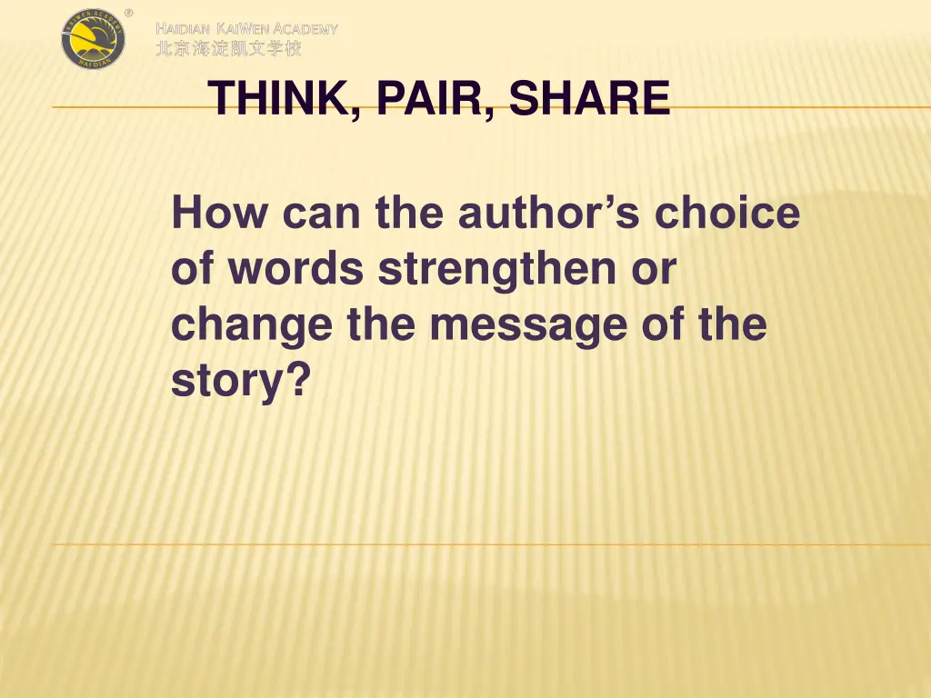 think pair share 8