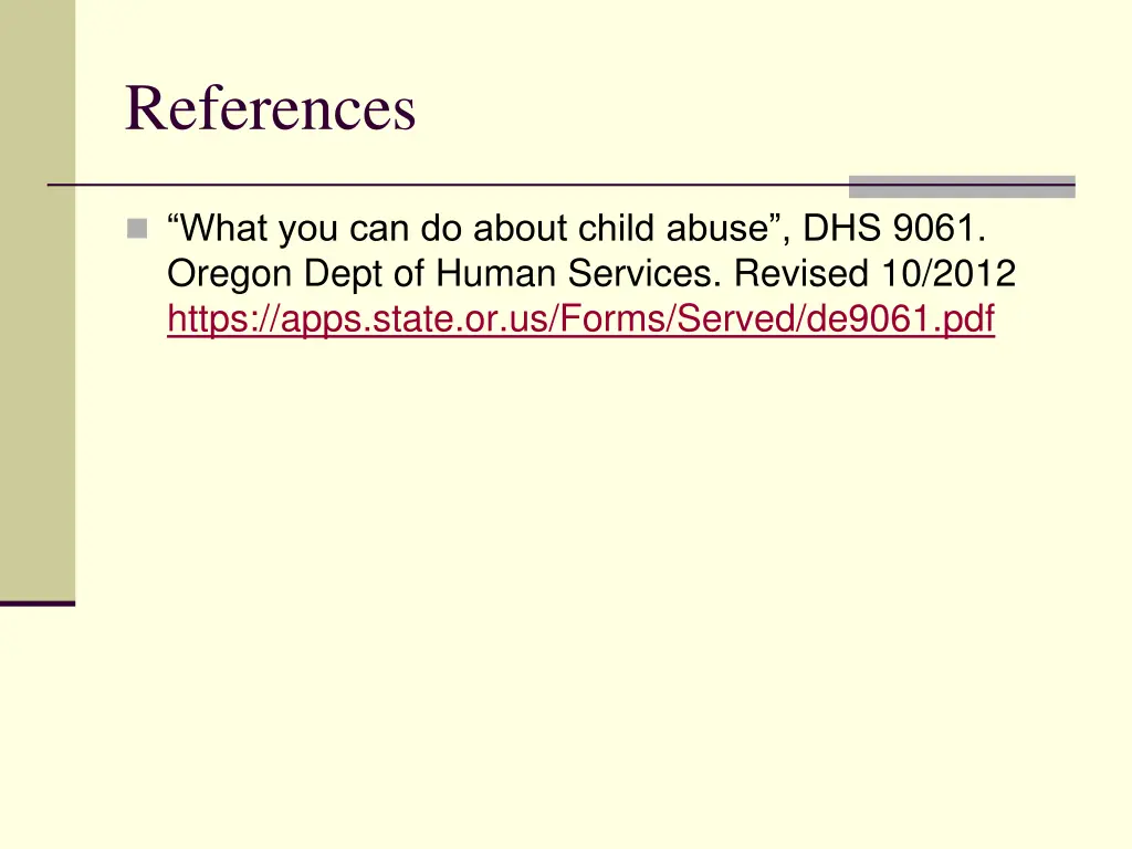 references