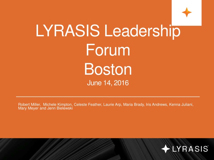 lyrasis leadership forum boston june 14 2016