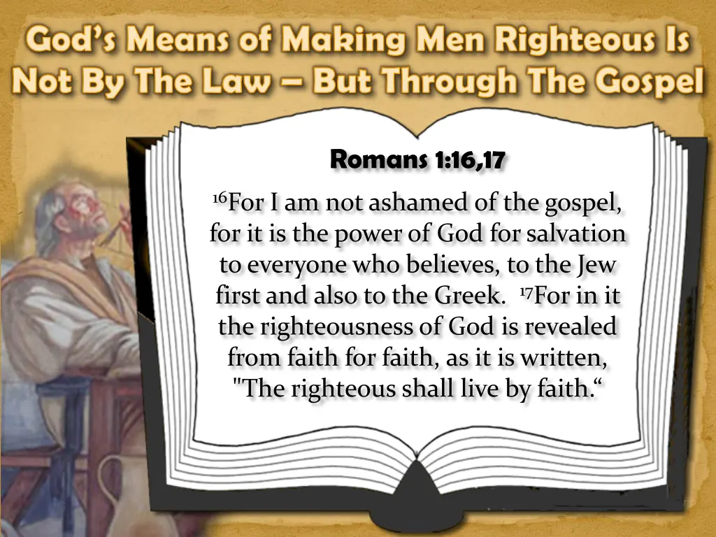 god s means of making men righteous