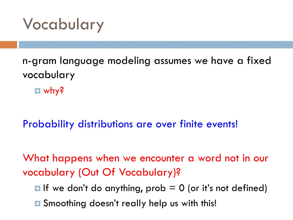 vocabulary