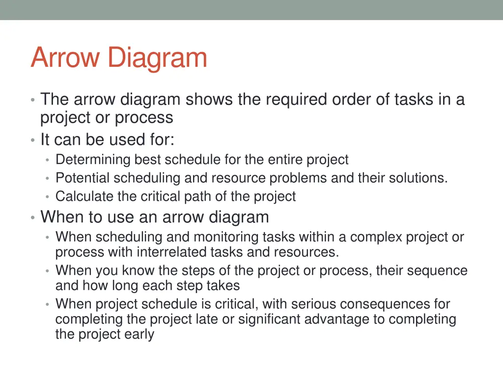 arrow diagram