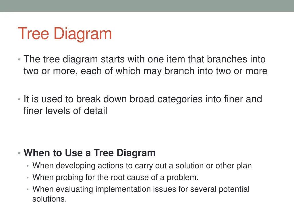tree diagram