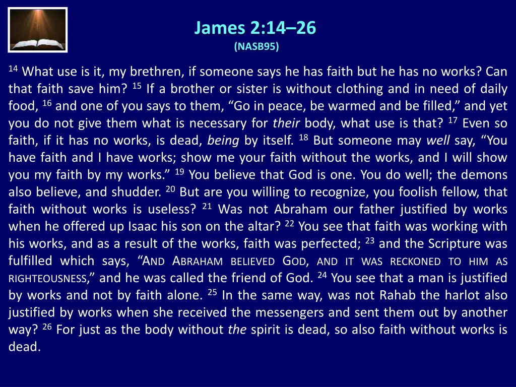 james 2 14 26 nasb95