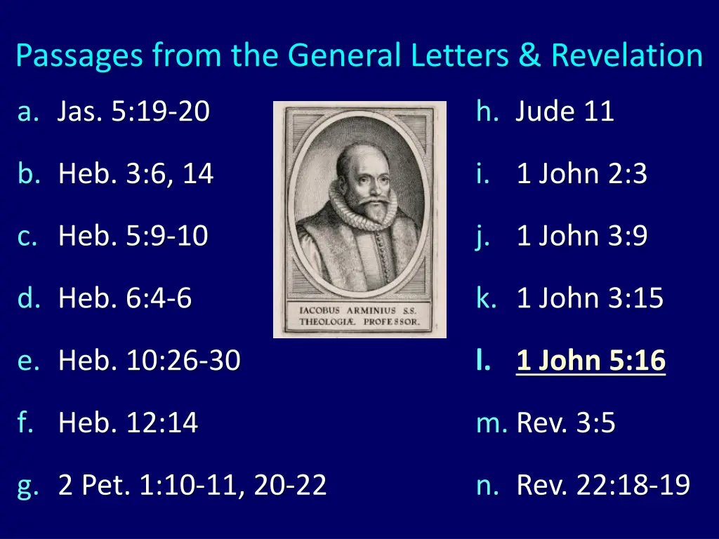 passages from the general letters revelation