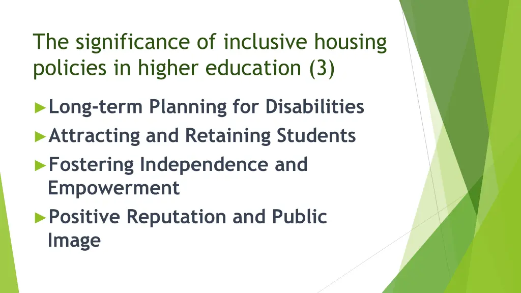 the significance of inclusive housing policies 2
