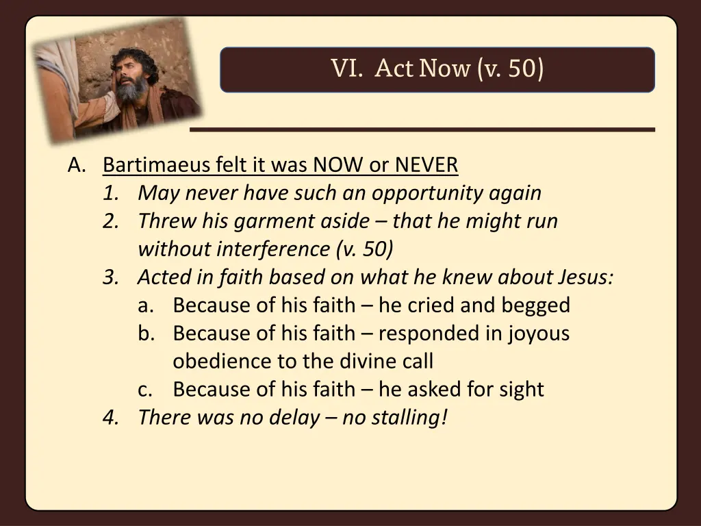 vi act now v 50
