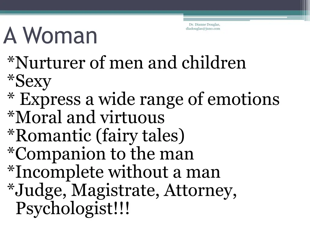 a woman nurturer of men and children sexy express