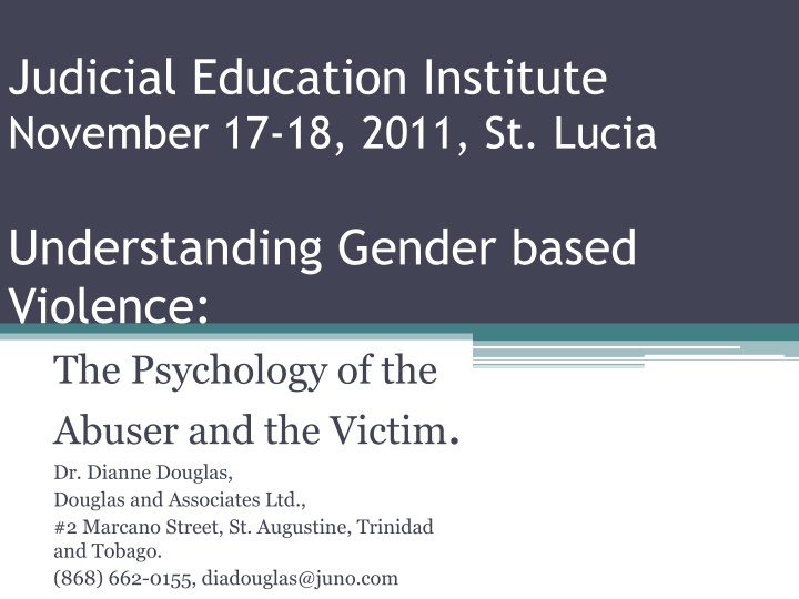judicial education institute november 17 18 2011