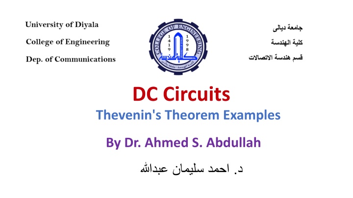 dc circuits