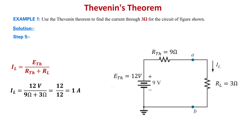 thevenin s theorem 16