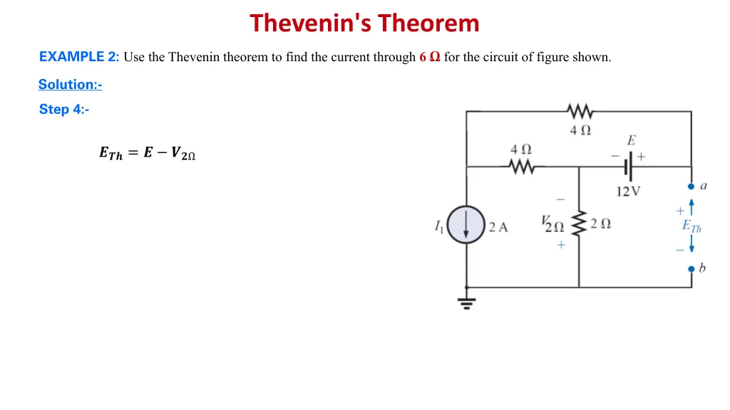 thevenin s theorem 25
