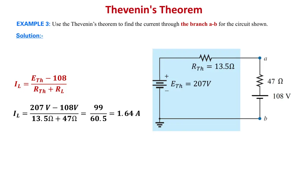 thevenin s theorem 35