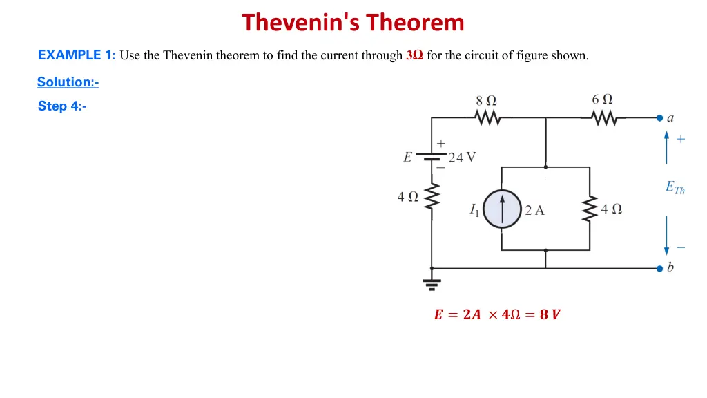 thevenin s theorem 8