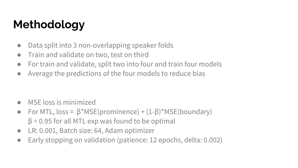 methodology