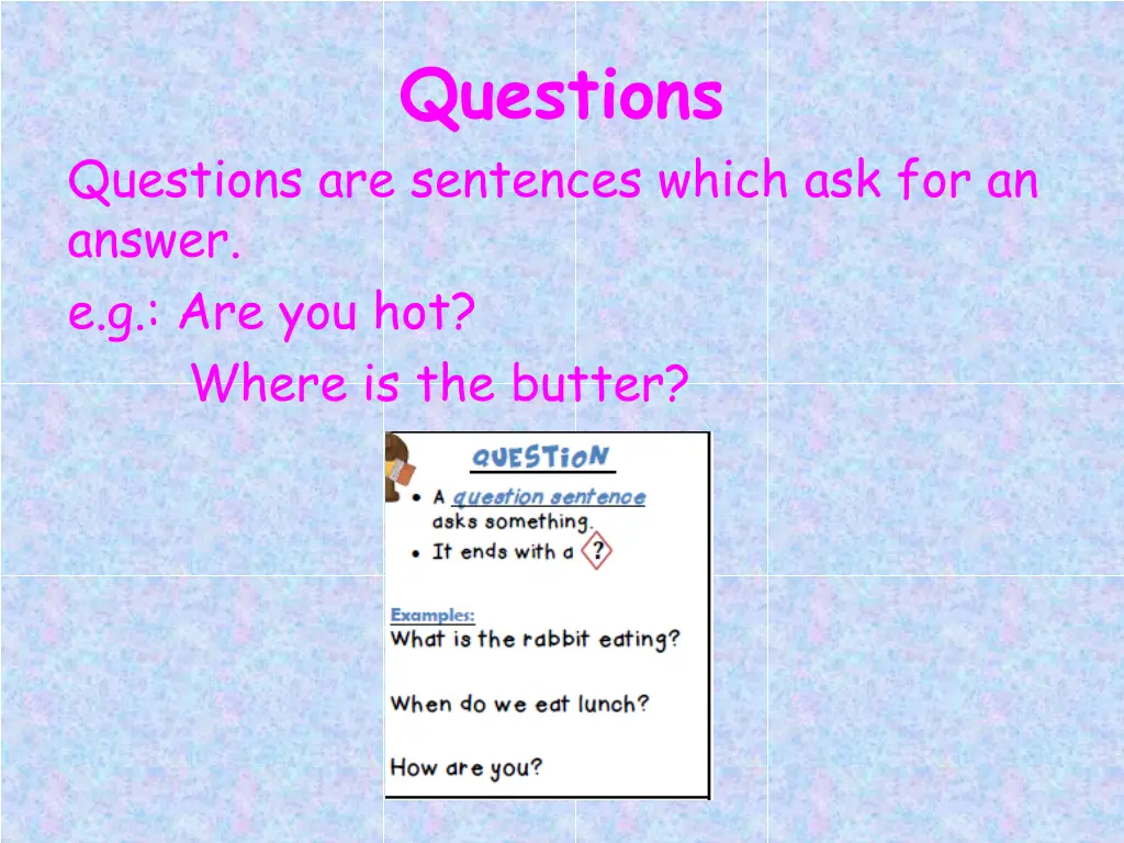 questions