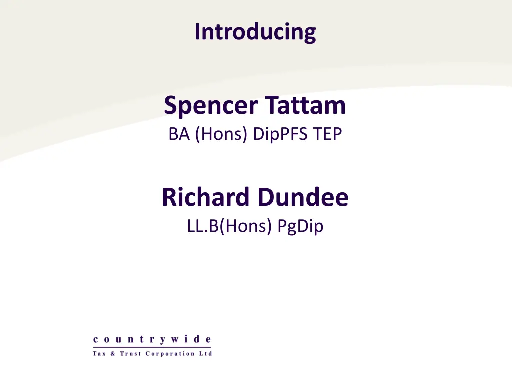 introducing