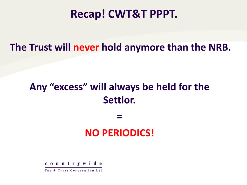 recap cwt t pppt