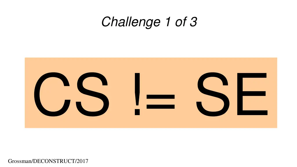 challenge 1 of 3