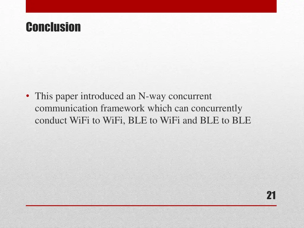 conclusion
