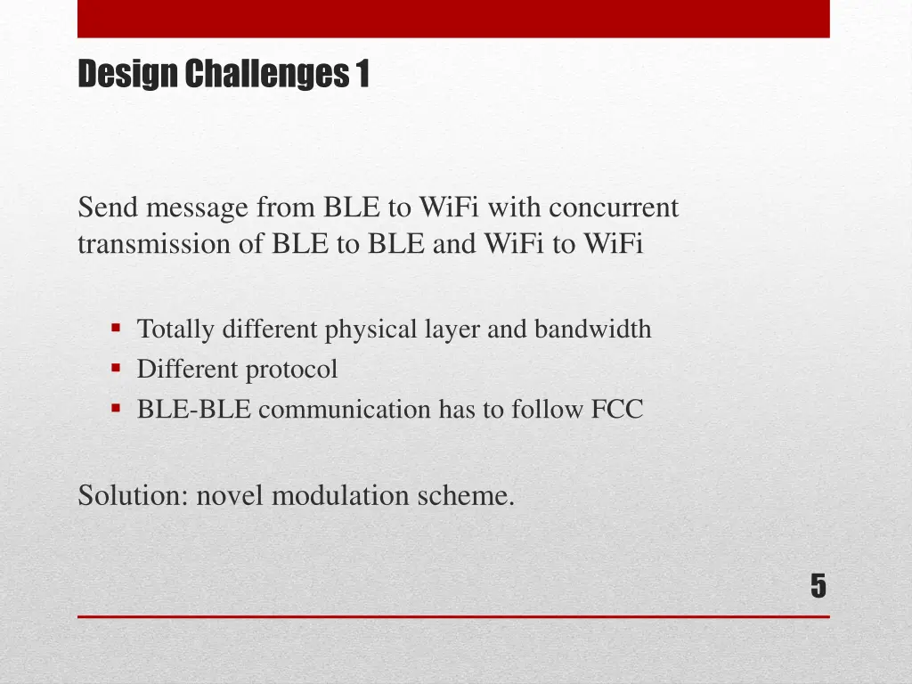 design challenges 1