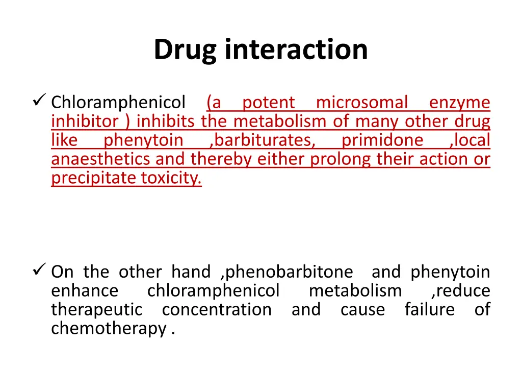 drug interaction