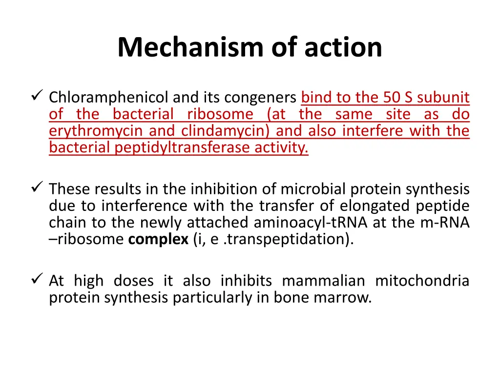 mechanism of action
