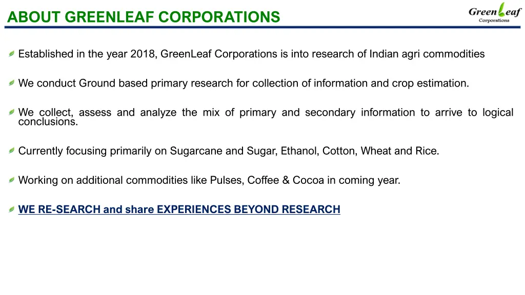 about greenleaf corporations