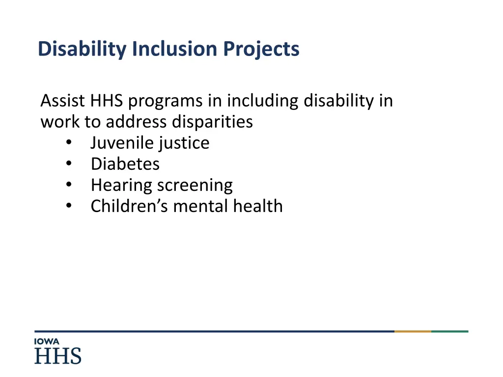 disability inclusion projects