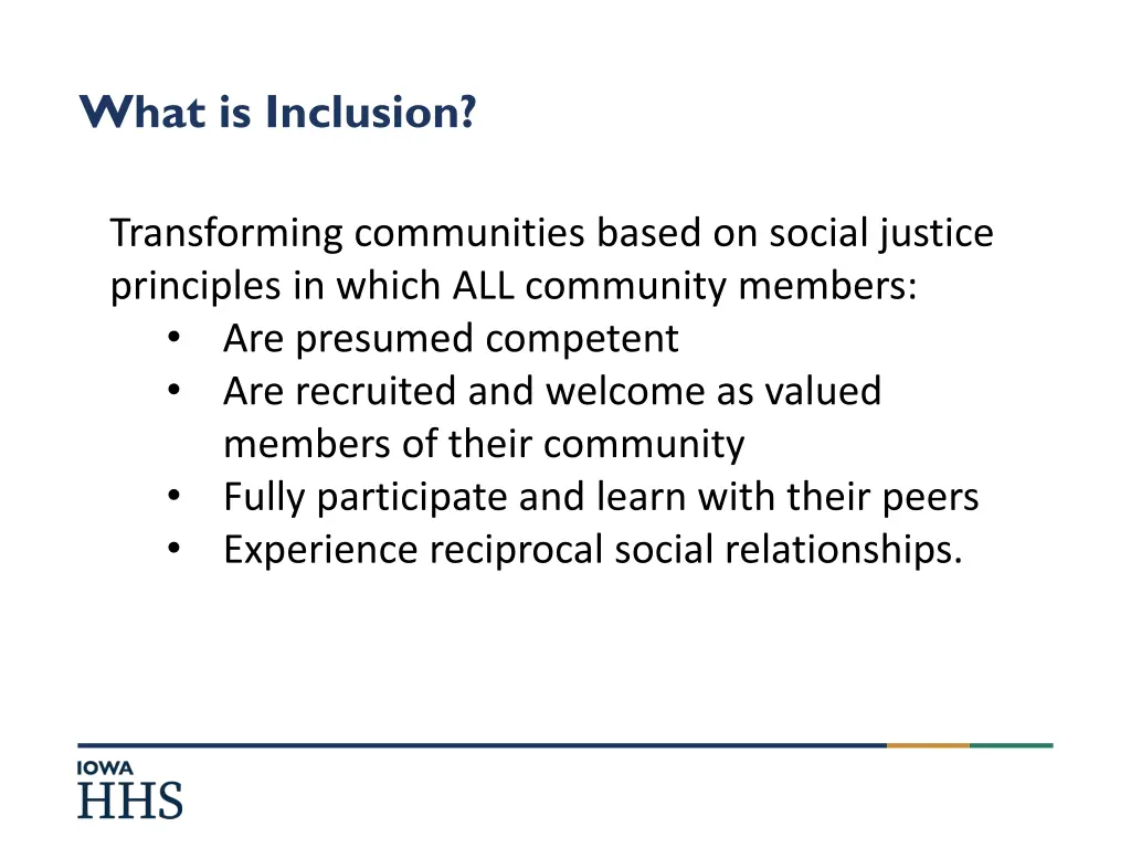 what is inclusion