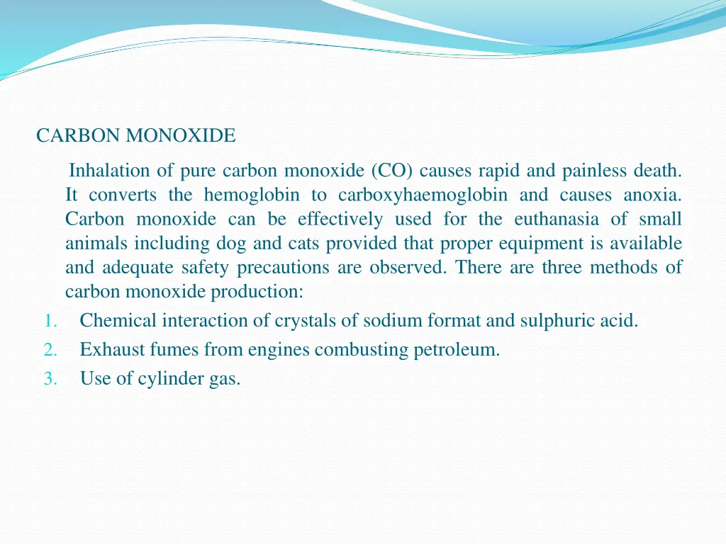 carbon monoxide