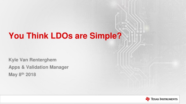 you think ldos are simple