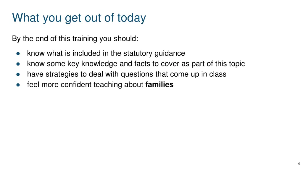 what you get out of today