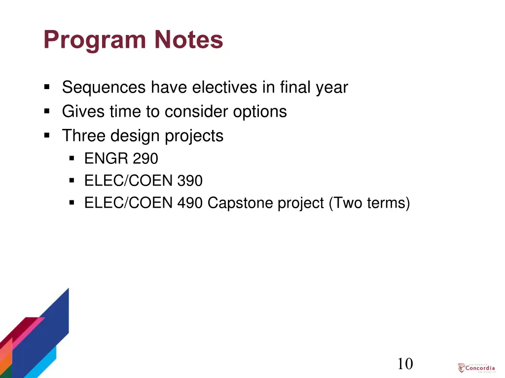 program notes