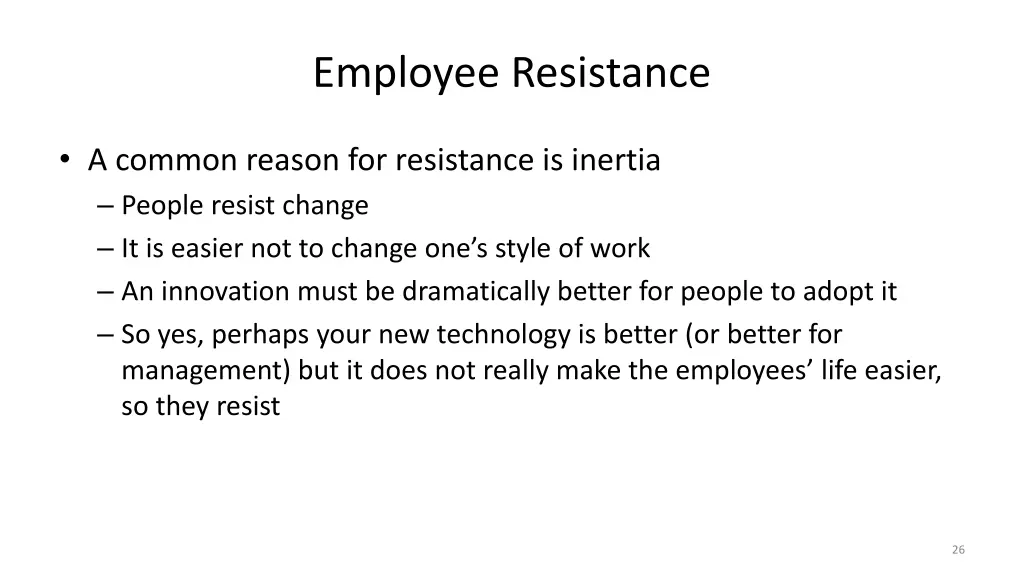 employee resistance 1