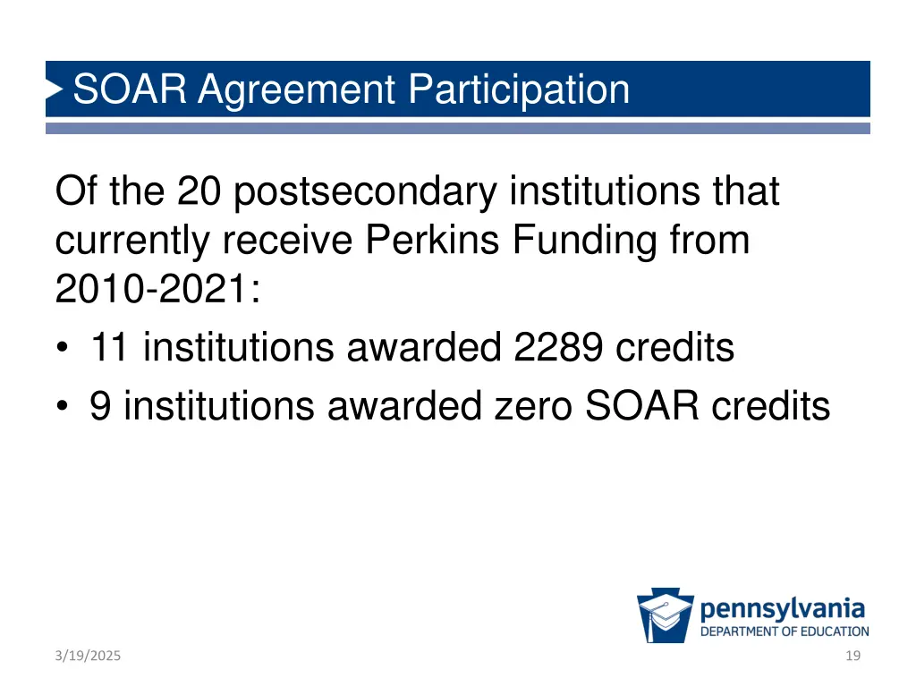 soar agreement participation