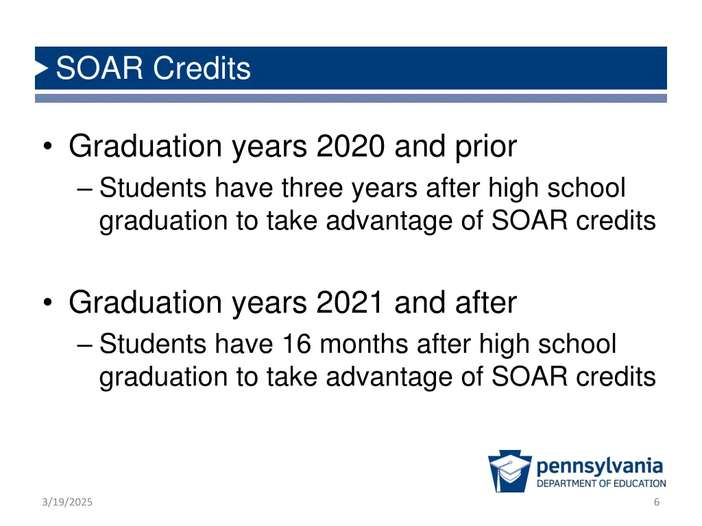 soar credits