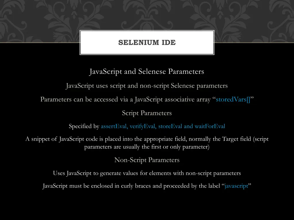 selenium ide 5