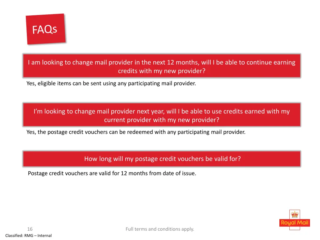 i am looking to change mail provider in the next
