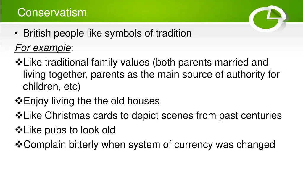 conservatism