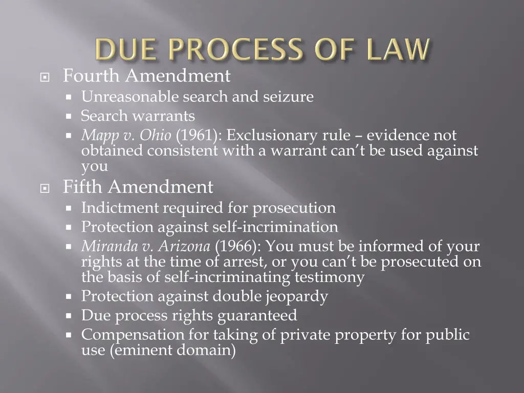 fourth amendment unreasonable search and seizure