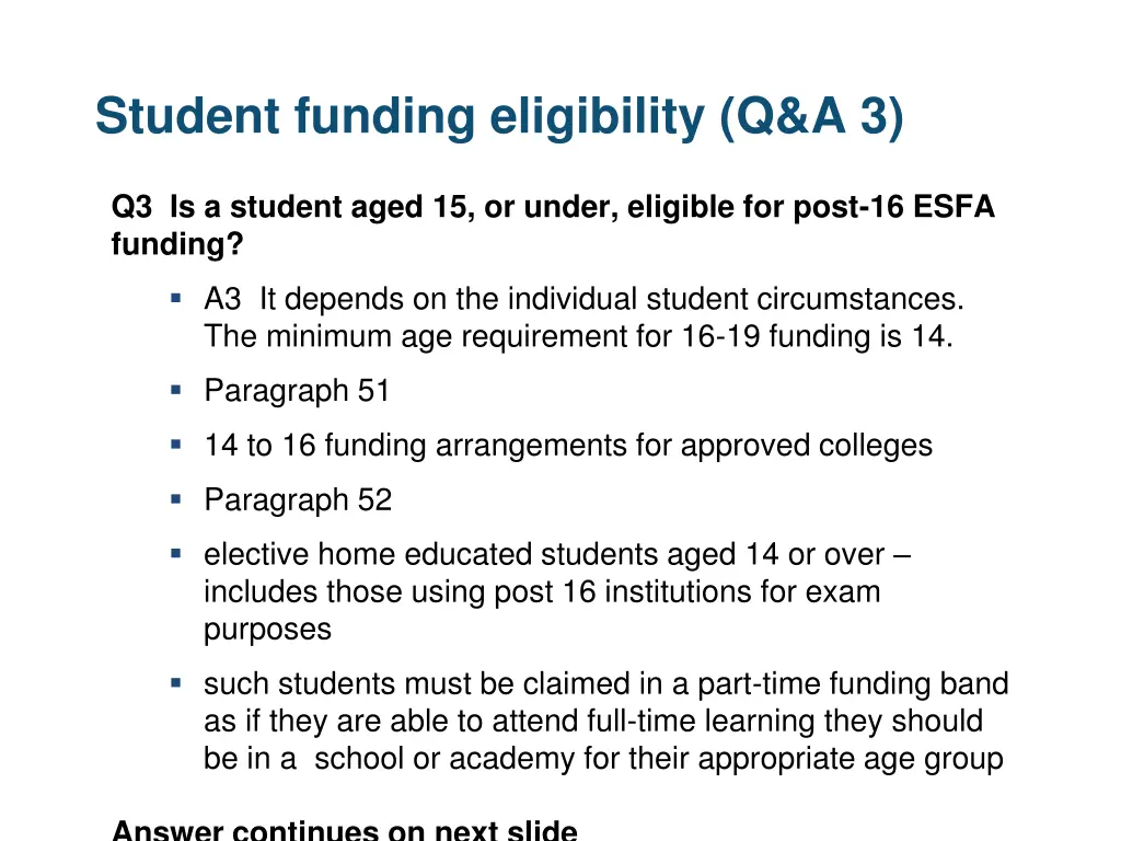 student funding eligibility q a 3