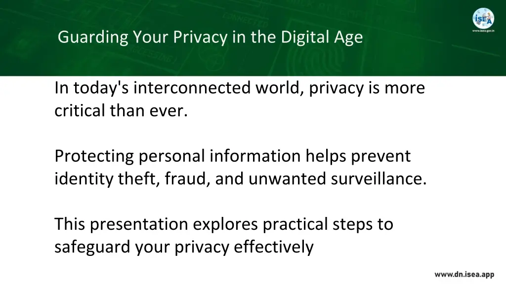 guarding your privacy in the digital age
