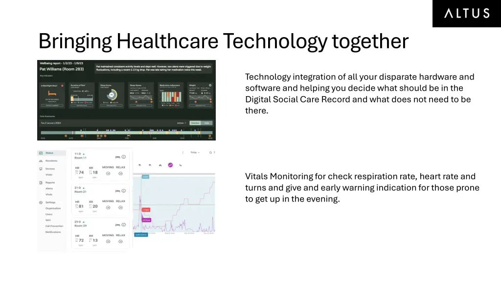 bringing healthcare technology together