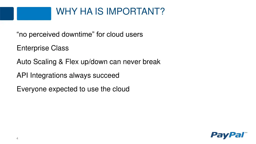 why ha is important