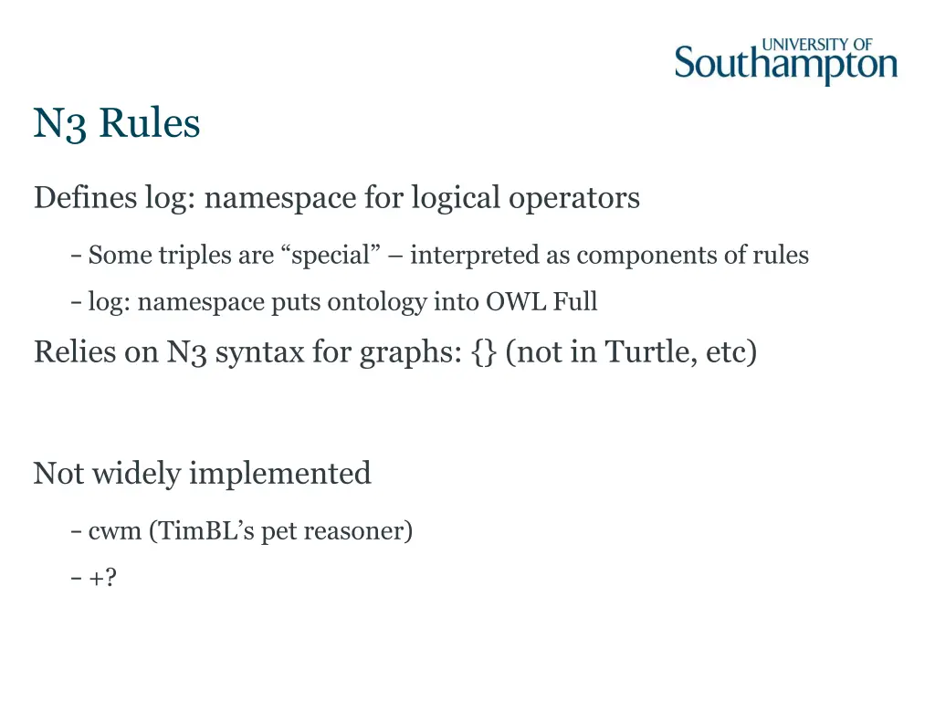 n3 rules 1